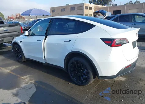 2022 Tesla Model Y Long Range Dual Motor All-Wheel Drive из США, поврежденный, VIN 7SAYGDEE1NF545520